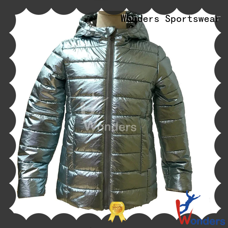 Wonders fitted padded puffer jacket supplier bulk production