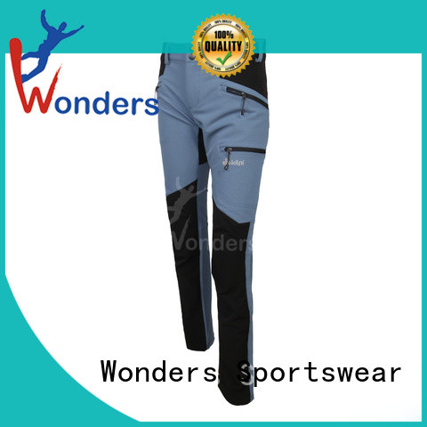 Wonders high quality mens outdoor pants supply for winte