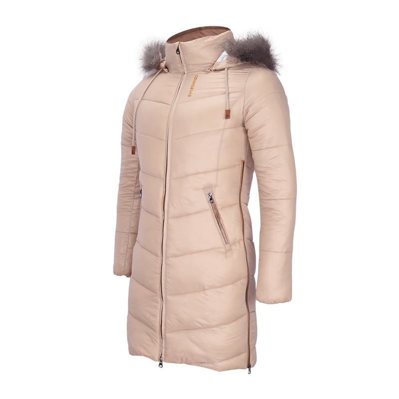 Women's Insulated Padded Puffer Parka Coat With Fur Hood | Wonders