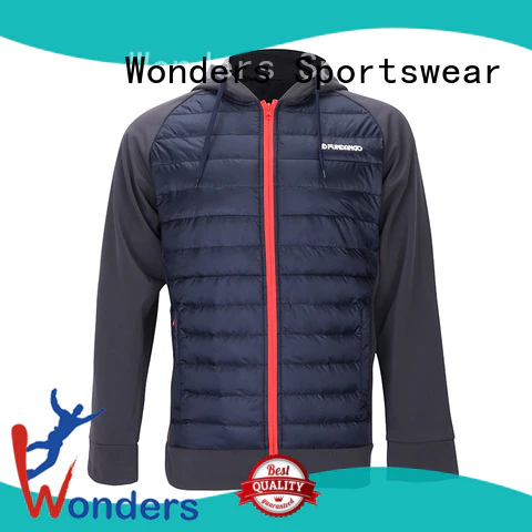 Wonders hybrid fleece jacket with good price for promotion